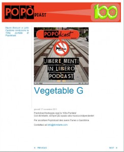 Popòdcast Vegetable G